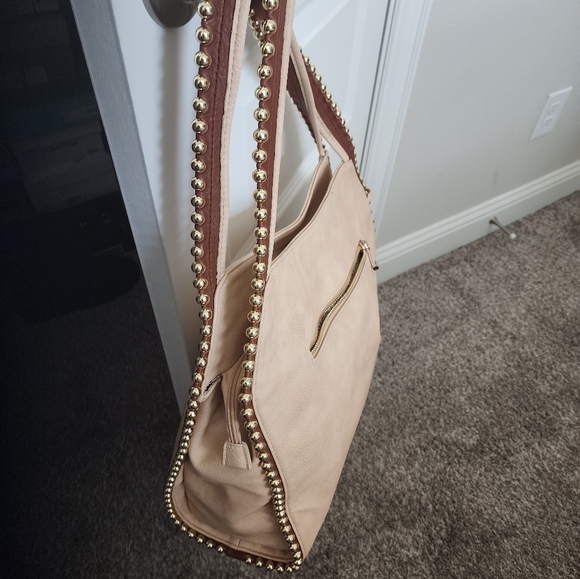 Cream Studded Purse - Picture 6 of 6